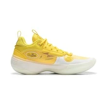 LI-NING 韋德之道10男子籃球鞋內襯專業靜音運動鞋ABAS083 - 明黃色 - 查看 2