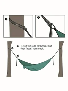 2Pcs 500lb/226.79kg Heavy Duty Hammock Straps - Reinforced Tree Hanging Straps For Outdoor Camping - High Load-Bearing Capacity For Maximum Safety And Comfort
