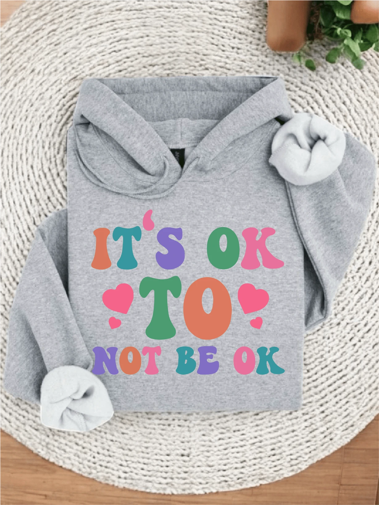 Adorable sudadera con capucha de vaca de las Tierras Altas de Pascua, sudadera con capucha retro de vaca, sudadera con capucha de vaca con flores, regalo para amantes de las vacas, sudadera con capucha de vacas con flores silvestres, sudadera de primavera de granja. SH-6 - Gris - Ver 1