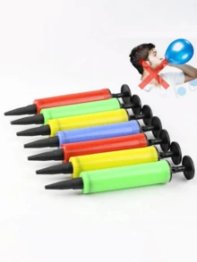 1/2/3 PCS Manual Air Pump For Balloons, Inflatable Mattresses & Pool Toys - Portable, PP Material, All-Season Inflation Accessory - Multicolor - View 3