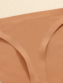 20 Pcs Women's Seamless No Show Comfortable Multicolor Ultra-Thin Sexy Low Rise Thong Panties - Multicolor - View 6