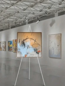 63inch/160cm High Wedding Welcome Sign Holder - Foldable & Adjustable Easel Stand For Outdoor Events, Garden Parties & Bridal Showers&Back To School&Halloween Decor&Bachelorette Party&Coffee Bar Accessories- Portable Tripod With Carry Bag. - Multicolor - View 11