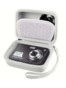 1 pezzo Custodia protettiva per il trasporto ALKOO per fotocamera digitale, custodia solo per AbergBest 21 Megapixel 2.7" LCD Ricaricabile HD/Per Pixpro/Per Canon PowerShot ELPH 180/190/Per DSCW800/DSCW830 Fotocamere per viaggiare