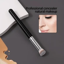 1pc Concealer Brush, High-Quality Nose Contour Kabuki Blush Brush, Flawless Eye & Dense Face Makeup Brush For Blending Liquid, Polishing, Shaping, Mineral Powder