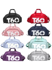 Sports Bag Backpack Crossbody Fitness Training Football Gym Waterproof - 綠色 - 查看 2