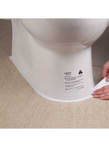 1 rollo de cinta impermeable y resistente al aceite, adecuada para cocina y baño - Adhesivo antihongo autoadhesivo para inodoro y baño - Pegatina impermeable estampada para suministros y decoración de cocina y baño, esencial para la decoración del hogar, la decoración de la pared del baño, la decoración de la pared, los artículos de decoración del dormitorio, la decoración de la sala de estar, los adhesivos personalizados