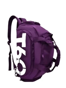 Sports Bag Backpack T60 Crossbody Fitness Training Football Gym Waterproof - Purple - View 3