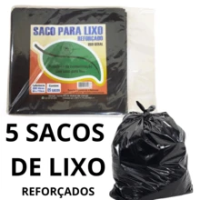 REINFORCED GARBAGE BAG 200 LITERS. - Negro - Ver 2