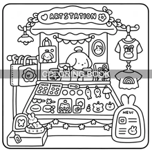 (Versión original, versión actualizada con papel talla grande grueso, páginas interiores de 120g, nuevo modelo 2025, 7.9*7.9 pulgadas, 24 páginas, impresión de un solo lado) 1 pieza Libro para colorear para adultos con tema de amigos borrosos, patrones exquisitos, líneas claras, adecuado para regalos de cumpleaños, Pascua, Día del Padre y otras fiestas, una excelente manera de relajarse