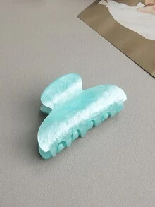 定制文字亚克力闪光极简发夹，鲨鱼造型发卡发饰，圣诞礼物用品 - 彩色 - 查看 11