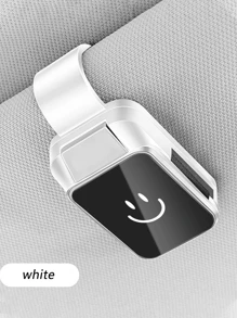 Car Glasses Clip - ABS Resin, Easy To Install For All Models, Keeps Fashionable Glasses Visible & Accessible On Sunvisor, Simple & Convenient Car Glasses Holder
