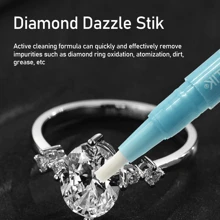 Diamond Dazzle Stik - Limpador Portátil de Diamantes para Anéis e Outras Joias - Realce o Brilho de Seus Diamantes e Pedras Preciosas