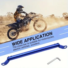 1 件摩托车改装可调节车把平衡杆延长支架适用于电动滑板车后视镜加强横杆适用于街头摩托车：增强控制力、舒适度 - 立即升级您的骑行体验 - 彩色 - 查看 6