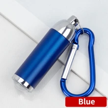 1 Peça Mini Lanterna LED Telescópica Luz Forte Multifuncional Chaveiro Luz À Prova d'Água Tocha para Camping Outdoor Caminhada