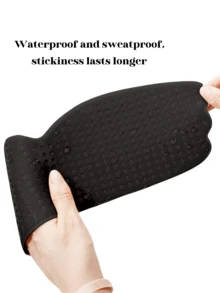 One-Piece Invisible Bra Wing Biological Silicone Invisible Seamless Breathable Side Breast Collection Gathered Chest Stickers Summer Thin - Black - View 6