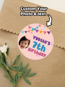 ملصقات عيد ميلاد مخصصة مقاس 4 سم، ملصقات شخصية - ملصقات مخصصة بأي تصميم صورة شعار نص، ملصقات مقاومة للماء، ملصقات شكر مخصصة، شعار العمل، 100 ملصق، ختم، بدون كي، زخرفي، لاصق فاخر، عتيق، مخصص متعاقد، شخصي، هدية فريدة مثالية، لاصق أنيق، جذاب، ملصقات ملونة مخصصة، شخصي، هدايا فريدة مثالية للأصدقاء والأبناء والبنات وطلاب المدارس والعمال والأطفال للمنزل والمكتب وأنشطة الفن'