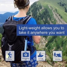1 pieza Purificador de agua de paja para exteriores: Accesorios de supervivencia y camping de emergencia ¡para agua limpia en movimiento!