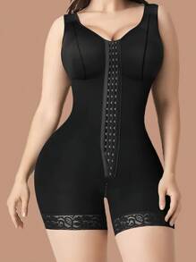 Women's Colombian Shapewear,Fajas Body Shaperwear High Compression ,Butt Lifting And Tummy Control ﻿ Jumpsuit For Women Full Body Shaper 3 Hooks Waist Trainer Butt Lifter,Suitable For Daily