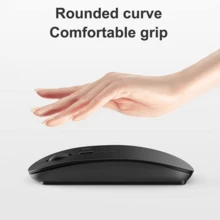 兼容 iPad 和 Surface Pro 的无线蓝牙鼠标，适用于 iMac 笔记本电脑的无线蓝牙电脑鼠标，小巧便携，适合旅行，圣诞/新年礼物 (2026) - 彩色 - 查看 6