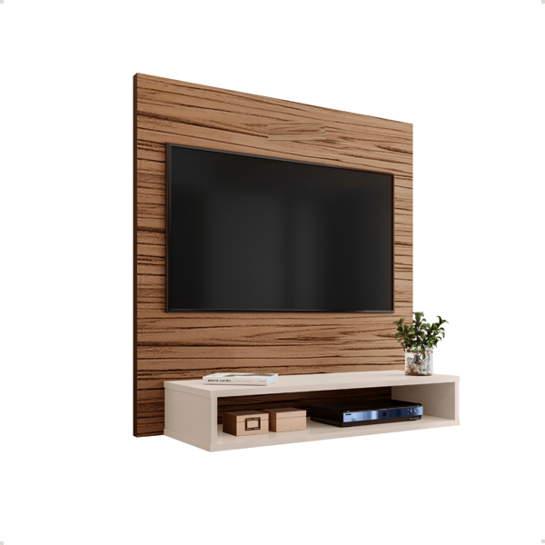 Suporte Painel para TV até 32 polegadas Milão Painel Tv Quarto Sala Painel Prateleira Até 32Polegadas