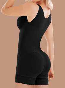 Women's Colombian Shapewear,Fajas Body Shaperwear High Compression ,Butt Lifting And Tummy Control ﻿ Jumpsuit For Women Full Body Shaper 3 Hooks Waist Trainer Butt Lifter,Suitable For Daily