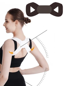 1pc, Outdoor Sports And Fitness Shoulder Strap, Open Shoulder Straight Back Lightweight Invisible Shoulder Strap For Both Men And Women, Sports Shoulder Protection With High Elasticity, New For Spring And Summer 2025(Suitable For 80-120 Pounds) Gym Accessories