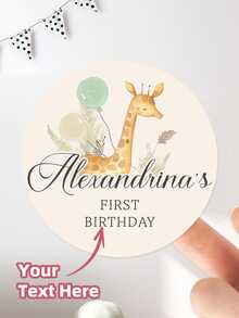 من 1 إلى 100 ملصق عيد ميلاد للأطفال، ملصقات عيد ميلاد شخصية مخصصة، ملصقات صور عيد ميلاد. ملصقات شخصية مع صورة ونص لهدايا ضيوفك، ملصقات دائرية لاصقة شخصية مناسبة للبالغين والأطفال، أنيقة، جميلة، ملونة مخصصة، فريدة من نوعها، هدايا مثالية لصديقاتك، ابنك، ابنتك، طلاب المدرسة، أطفال المدرسة، المنزل، العودة إلى الموضة المدرسية، المنزل والمعيشة، جو عيد الميلاد المنزلي، الملصقات المخصصة