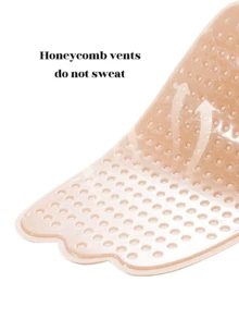 Seamless Invisible Bra, Made Of Biosilicone, Breathable Invisible Side Boob Tape, Thin Style For Summer