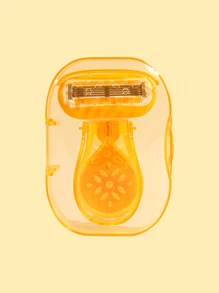Maquinilla de afeitar para mujeres de color amarillo, que incluye afeitadora para axilas, piernas y área del bikini, afeitadora portátil, maquinilla de afeitar manual amarilla, cuchilla de afeitar manual para el área del bikini de mujeres, con cuchillas de 5 capas, cabezal de afeitadora reemplazable de acero inoxidable de color amarillo, accesorios de viaje (mango + cabezal + estuche de almacenamiento) adecuado para viajes de verano, viajes, traslados, trabajo, estudiantes universitarios, damas, regalos para hermanas, niñas y amigas