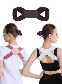 1pc, Outdoor Sports And Fitness Shoulder Strap, Open Shoulder Straight Back Lightweight Invisible Shoulder Strap For Both Men And Women, Sports Shoulder Protection With High Elasticity, New For Spring And Summer 2025(Suitable For 80-120 Pounds) Gym Accessories