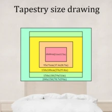 1件定制挂毯，趣味定制，适合卧室和客厅装饰，送给朋友的趣味礼物，父亲节、母亲节、万圣节、圣诞节、平安夜、情人节、白色情人节、生日、个性化纪念日、花卉野餐主题 - 上傳圖片客製化掛毯 - 查看 16