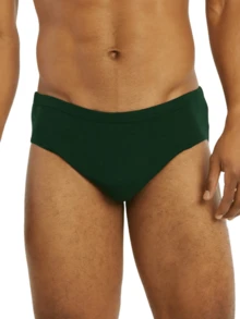 6 Pack Men's 100% Cotton Tag-Free Triangle Briefs Low Rise Classics Elastic Waist Moisture Wicking Tagless Woven Relaxed Fit Underwear S-XL Regular Big & Tall For Men Comfort Soft Breathable High Quality Comfortable Fabric Menswear - 混合純色 - 查看 4