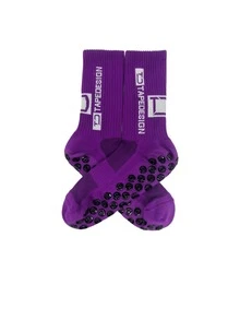 1双户外字母印花防滑足球运动袜，秋季 - 彩色 - 查看 19