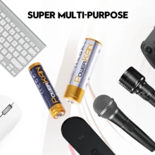 powerKAN K4 1.2VNi-MH AA/AAA Battery Mini Charger, LED Can Charge 2/4 AA/AAA 1.2V Ni-MH Rechargeable Batteries Respectively, TYPEC Interface USB Charging, Including 4PCS AA800mAh Or AAA300mAh Ni-MH Batteries - Set(AAA300mAhx4PCS + K4 ) - View 5