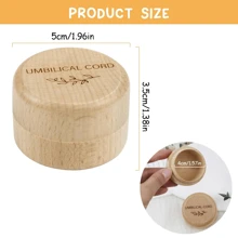 Holz Baby Haar 5cm*5cm*3,5cm Box Gedenkkiste Geschnitzte Gedenkkiste Baby-Shower Rabatt Neugeborene Taufe Baby Geschenk Baby Haar Box Baby-Shower Ostergeschenk für Jungen und Mädchen