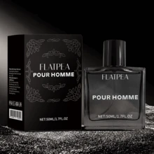 50ml 男士高级木质淡香水，100ml 女士花香型香氛，身体和亚麻喷雾，蜂蜜香氛，持久优雅，天然柏树、小豆蔻、檀香香调，商务和约会之夜魅力香氛，男友/女友生日高级香氛喷雾 - 50ML - 查看 5