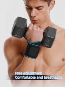 1pc,Outdoor Sports Wristband,Adjustable Wrist Support Strap - Improve Performance During Weightlifting, Sports & Daily Use - Multicolor - View 3