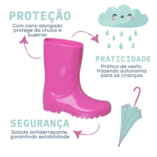 Children's Rubber Boot For Girls Waterproof - 查看 5