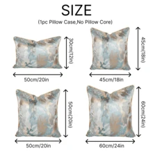 1 pezzo Fodera per cuscino in poliestere ad alta densità - Elegante e moderna federa con texture geometrica goffrata, disponibile in 45x45cm (18x18in) e 50x50cm (20x20in) - Perfetto per divano, soggiorno, hotel, ufficio e decorazione per esterni