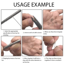 Solid Core Axis, Stainless Steel Core Axis Pin For Winding Wire, Forming Rings, Soft Welding, Electrical Forming Jewelry - Blue - View 8