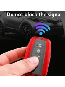 Car Key Case Protector Soft TPU Key Shell Cover Auto Accessories For Prius For Camry For Corolla For CHR For AVALON For Prado 2018 2022 Dustproof And Anti Fall High-End Fashionable Keybag - With Braided Cord Buckle - View 12