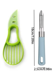 1pc Avocado Slicer, Multi-Function Fruit Cutter, Pineapple Corer, Pitaya Slicer, Kitchen Tool