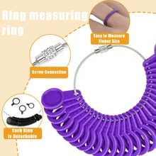 Jewellery Tools Ring Size Mandrel Stick Finger Gauge Ring Sizer Measuring Jewelry Tool Set Ring Size Fashion Jewellery Tools