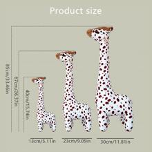 1 pièce Mignonne peluche girafe animal en peluche, poupée en peluche douce pour cadeau d'anniversaire pour garçons et filles, décoration en peluche d'animal, cadeau pour la chambre de garçon, cadeau, marron beige, animal, chambre de garçon, chambre de fille, rose, animal en peluche, cadeau