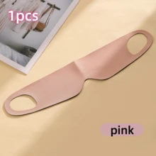 1 Pc Zero Pressure Sleep Eye Mask - Lightweight Breathable Blindfold, Adjustable Ear-Hook Elastic Band Suitable For All Sleep Positions, Soft & Comfortable Black/Pink For Men And Women, Travel - Multicolor - View 8