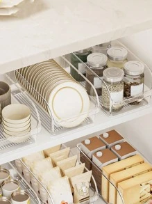 3pcs/2pcs/1pc Simple Transparent Refrigerator Drawer Style Food Storage Boxes, Kitchen Organizer Racks, Kitchen Organization & Storage Boxes, Tableware Divider Organizer, Fruit & Vegetable Freezer Fresh Keeping Containers, Kitchen Accessories, Kitchen Decor, Organizing & Storage, Kitchen Supplies, Fridge Organizer, Storage Containers, Food Storage Containers, Kitchen Organization, Kitchen Utensils, Home Essentials, Pantry Organizer, Back To School Supplies