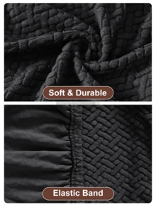 1pc/4pcs/6pcs Stretch Striped Elastic Seat Cover, Modern Minimalist Anti-Dirty Anti-Scratch Bench/Stool Slipcover Suitable For Dining Room, Living Room, Patio - Multicolor - View 6