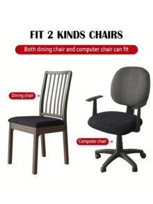 1pc/4pcs/6pcs Stretch Striped Elastic Seat Cover, Modern Minimalist Anti-Dirty Anti-Scratch Bench/Stool Slipcover Suitable For Dining Room, Living Room, Patio - Multicolor - View 5