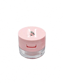 5g Mini Portable Loose Powder And Honey Powder Packaging Box, With Isolated Sieve Holes And Powder Puff Box, Equipped With Makeup Mirror, Travel Container, Portable And Space Saving, Daily Carrying, Outdoor Travel, Home Use - Pink - View 21