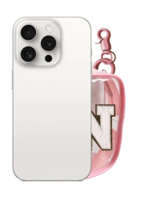 Portable Mini Transparent Zipper Storage Bag, Embroidered Letters On Towels, Compact Multifunctional Storage Device, Headphone And Charger Case With Keychain, Transparent Travel Accessories, Exquisite And Compact, Suitable For Storing Small Items, Data Cable Storage Bag, Bracelet Bag,Clay Figurine Model Portable Bag, Storage Bag, Transparent Pvc Material, Waterproof And Stain Resistant - Pink - View 20